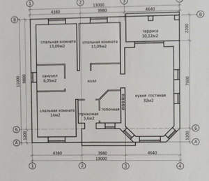 Дом 110м², 1-этажный, участок 10 сот.