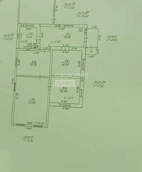 Дом 74м², 1-этажный, участок 5 сот.