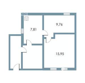 Таунхаус 65м², 1-этажный, участок 5 сот.  