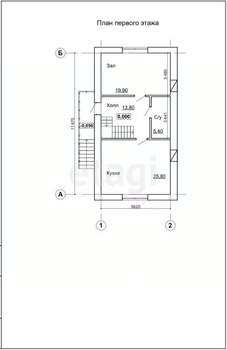 Дом 197м², 2-этажный, участок 4 сот.