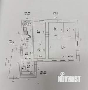 Дом 64м², 1-этажный, участок 4 сот.