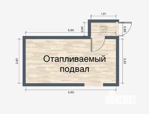 Коттедж 315м², 2-этажный, участок 5 сот.