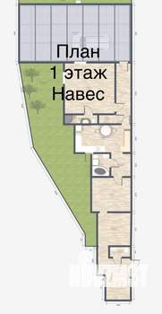 Коттедж 315м², 2-этажный, участок 5 сот.