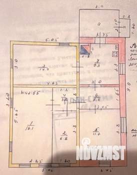 Дом 39м², 1-этажный, участок 5 сот.