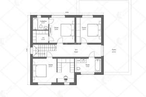 Дом 300м², 2-этажный, участок 8 сот.