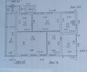 Дом 73м², 1-этажный, участок 9 сот.