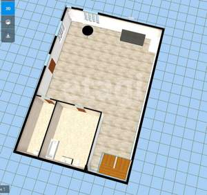 Дом 58м², 2-этажный, участок 3 сот.