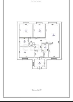 Дом 106м², 1-этажный, участок 7 сот.