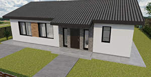 Дом 115м², 1-этажный, участок 8 сот.