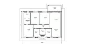 Дом 100м², 1-этажный, участок 10 сот.