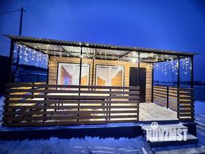 Дом 26м&sup2;, 1-этажный, посуточно, 