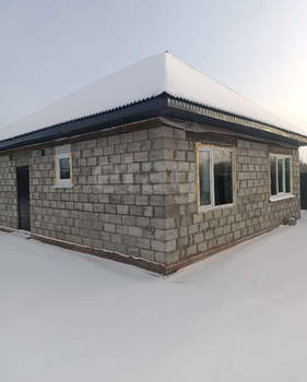 Дом 80м&sup2;, 2-этажный, участок 6 сот.  