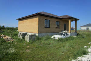 Дом 101м², 1-этажный, участок 8 сот.  