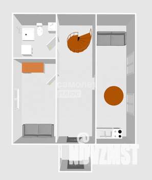 Дом 120м&sup2;, 2-этажный, участок 10 сот.  