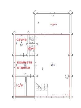Дом 137м&sup2;, 2-этажный, участок 7 сот.  