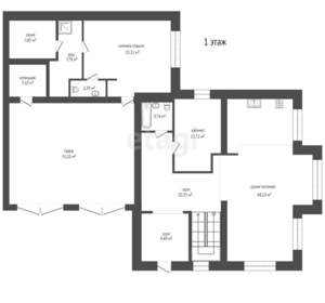 Дом 325м², 2-этажный, участок 6 сот.  