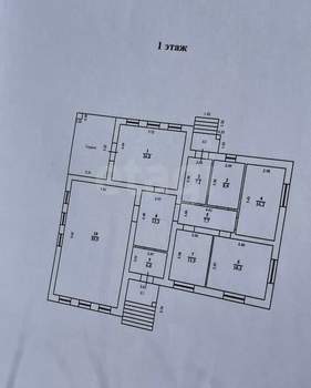 Дом 206м², 1-этажный, участок 6 сот.  