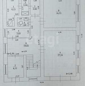 Дом 168м², 2-этажный, участок 7 сот.  