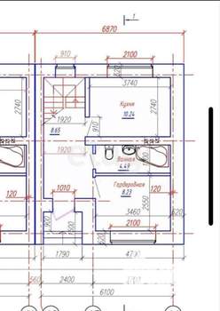 Таунхаус 135м&sup2;, 3-этажный, участок 2 сот.  