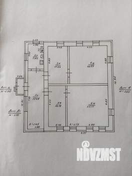 Дом 106м&sup2;, 1-этажный, участок 8 сот.  