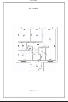 Дом 106м², 1-этажный, участок 7 сот.  