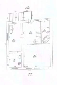 Дом 215м², 3-этажный, участок 6 сот.  