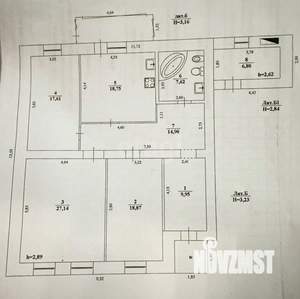 Дом 122м&sup2;, 1-этажный, участок 5 сот.  