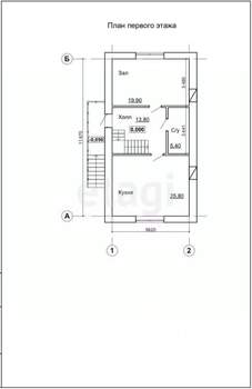 Дом 197м&sup2;, 2-этажный, участок 4 сот.  