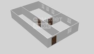 Дом 51м², 1-этажный, участок 3 сот.  