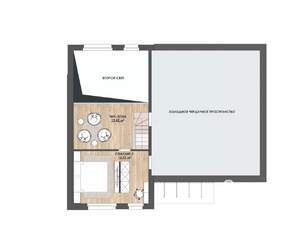 Дом 130м&sup2;, 2-этажный, участок 5 сот.  