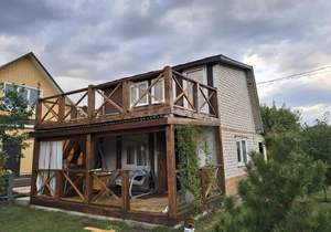 Дом 22м&sup2;, 2-этажный, участок 7 сот.  