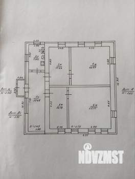 Дом 106м&sup2;, 1-этажный, участок 8 сот.  