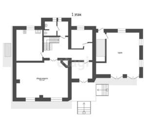 Дом 350м², 2-этажный, участок 15 сот.  