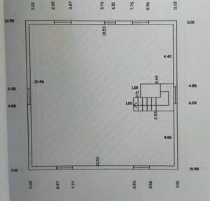 Дом 87м², 1-этажный, участок 5 сот.  