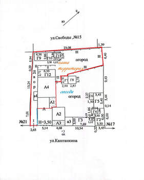Дом 642м&sup2;, 1-этажный, участок 3 сот.  