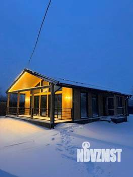 Дом 100м&sup2;, 1-этажный, участок 6 сот.  