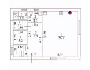 Дом 94м&sup2;, 2-этажный, участок 4 сот.  