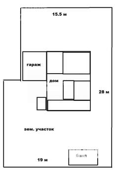 Дом 51м², 1-этажный, участок 6 сот.  