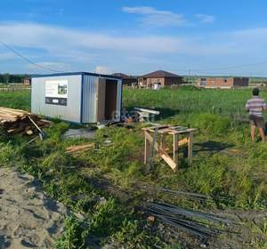 Дом 111м&sup2;, 1-этажный, участок 7 сот.  