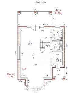 Дача 160м², 2-этажный, участок 10 сот.  