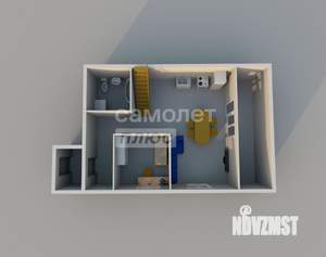 Дом 173м&sup2;, 2-этажный, участок 10 сот.  