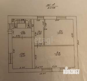 Дом 146м&sup2;, 3-этажный, участок 13 сот.  