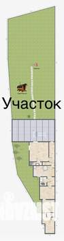 Коттедж 315м², 2-этажный, участок 5 сот.  