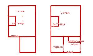 Дом 180м², 2-этажный, участок 5 сот.  