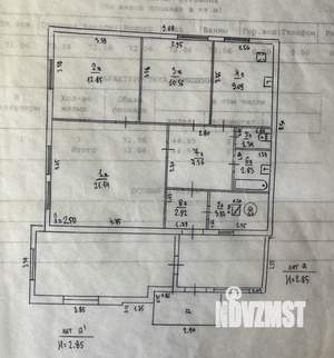 Дом 72м&sup2;, 1-этажный, участок 8 сот.  