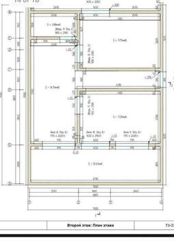 Дом 120м&sup2;, 2-этажный, участок 5 сот.  