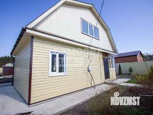 Дом 80м&sup2;, 2-этажный, участок 6 сот.  