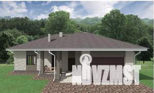 Коттедж 205м&sup2;, 1-этажный, участок 11 сот.  