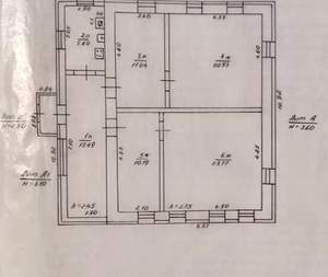 Дом 106м&sup2;, 1-этажный, участок 9 сот.  