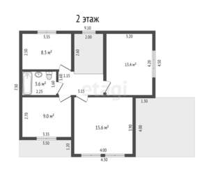 Дом 145м², 2-этажный, участок 5 сот.  